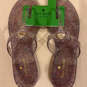Kate Spade Multicolor Glitter Sandals